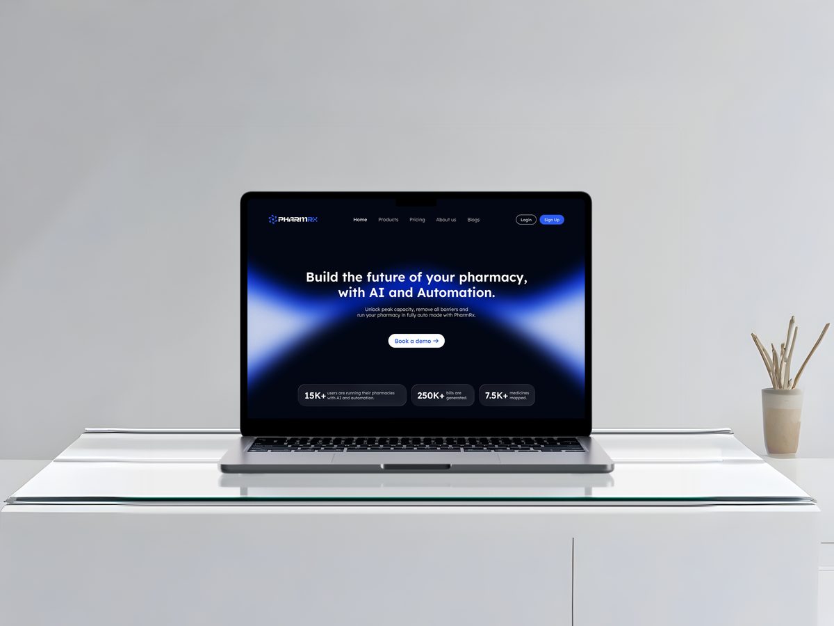PharmRx website